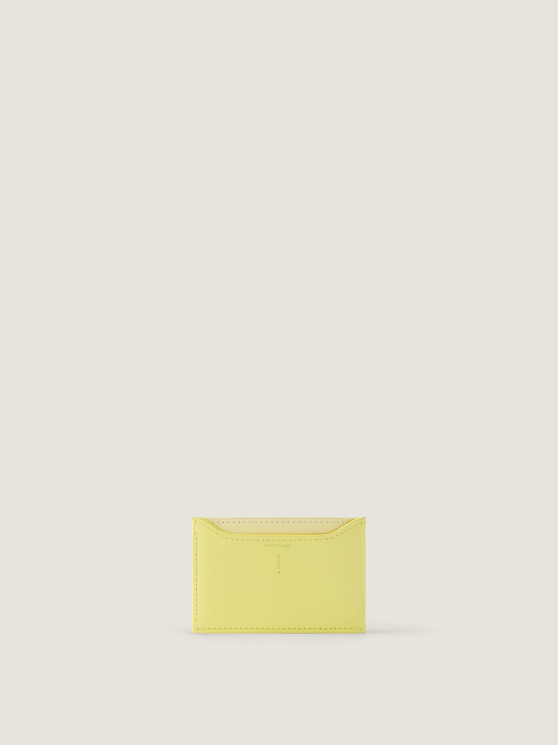 Givenchy DAY CARD HOLDER IN GRAINED LEATHER outlook