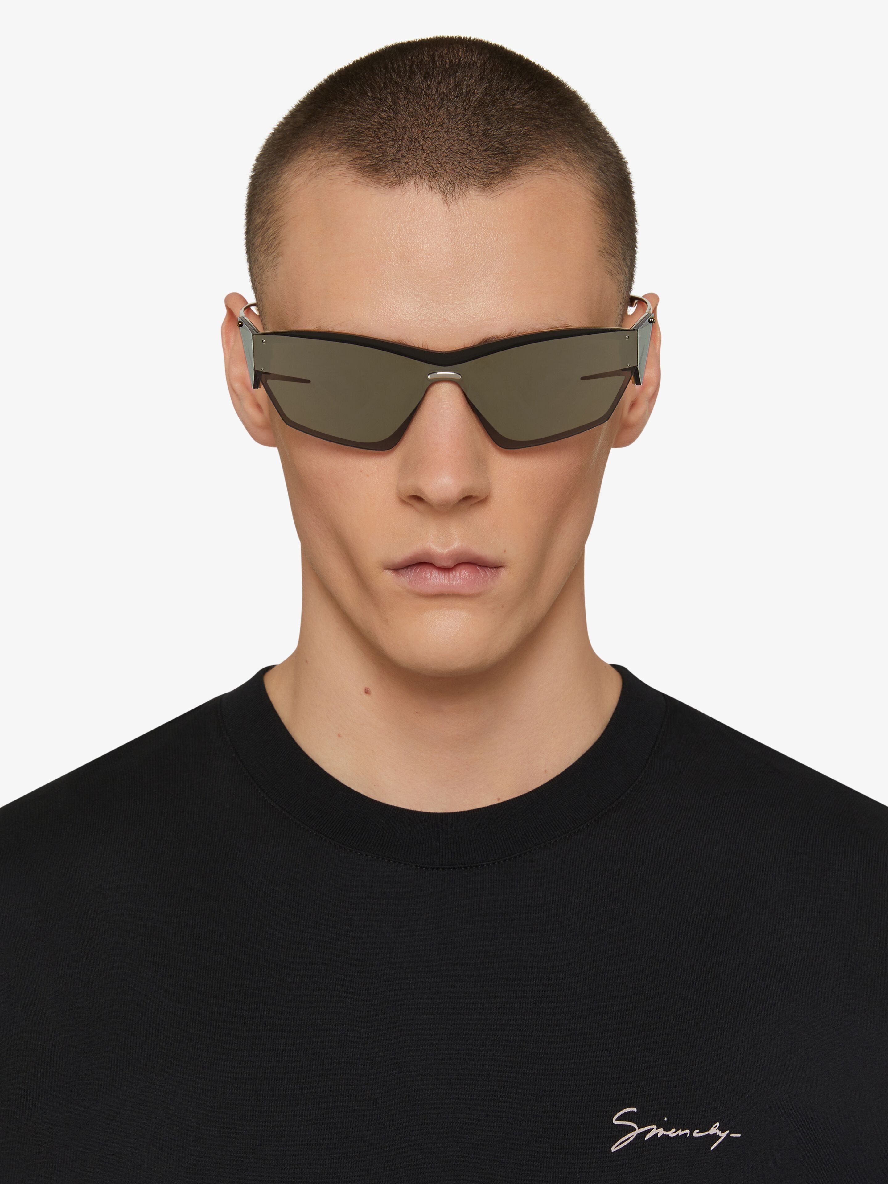 GIV CUT UNISEX SUNGLASSES IN METAL - 4