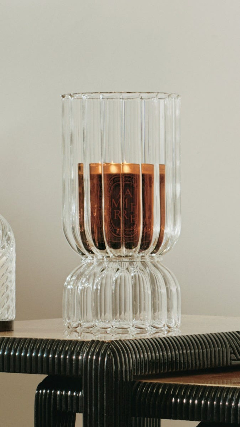 Ribbed Candle Holder - For classic and medium candles 4