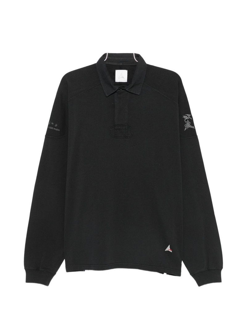 Astrio long-sleeve polo shirt 1