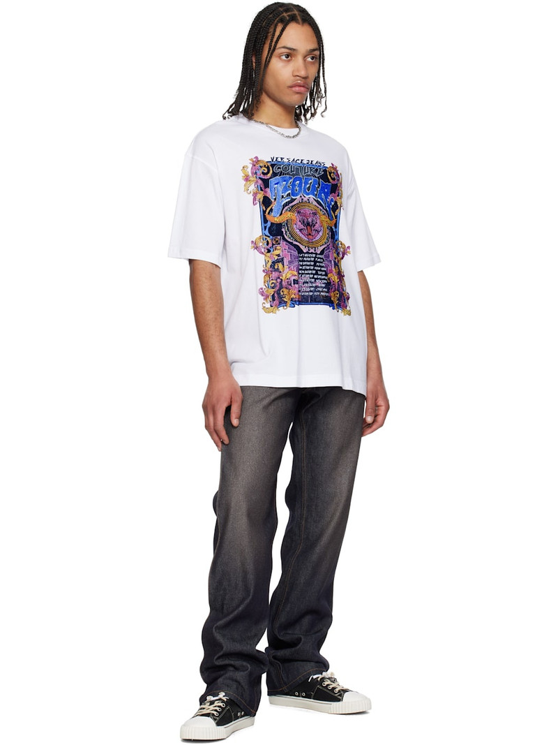 VERSACE JEANS COUTURE White Logo Tour T-shirt outlook