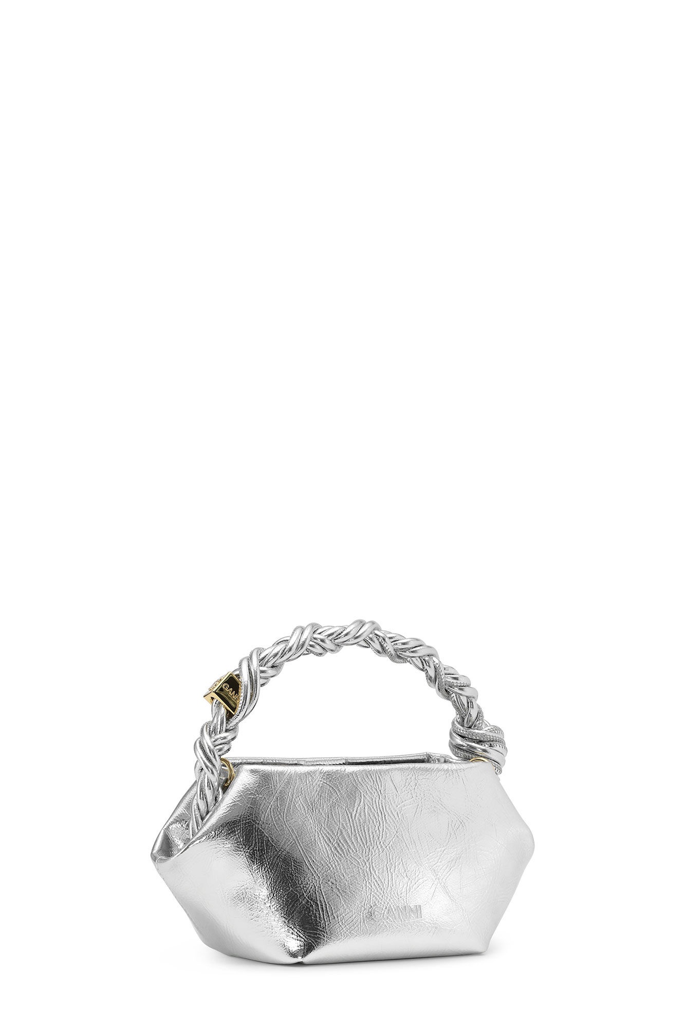 SILVER MINI GANNI BOU BAG - 4