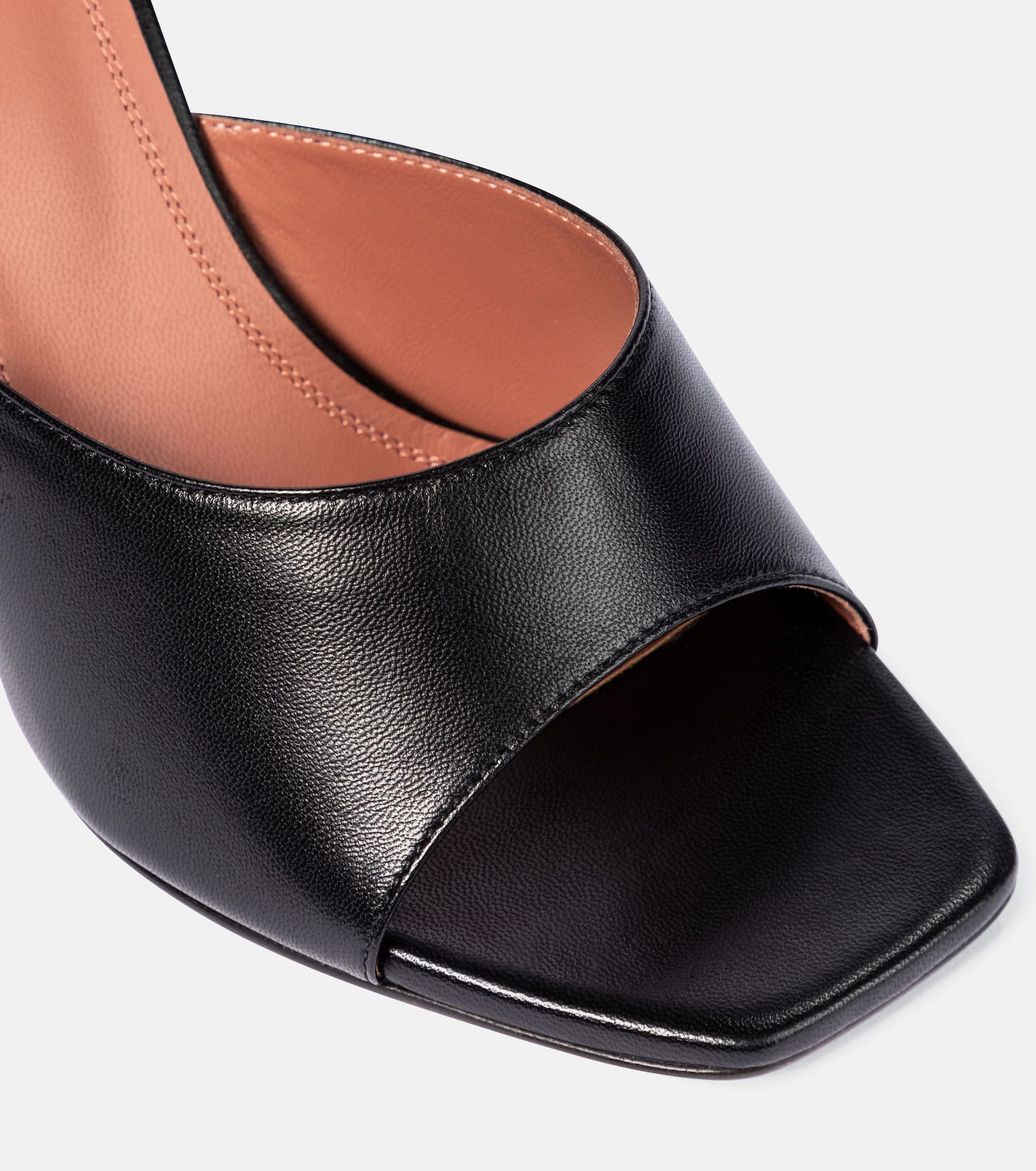 Lupita leather mules - 5