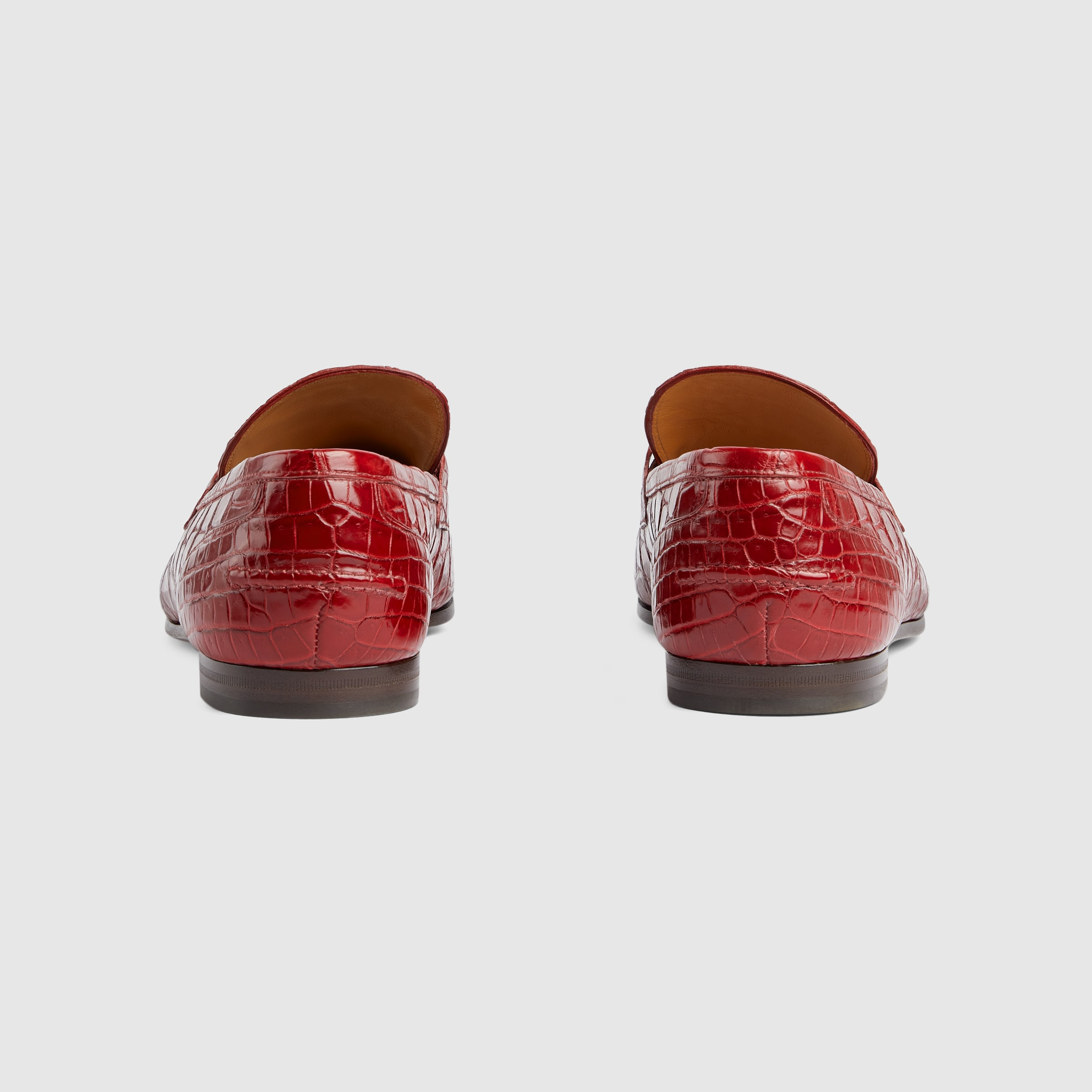 Men's Gucci Jordaan crocodile loafer - 3
