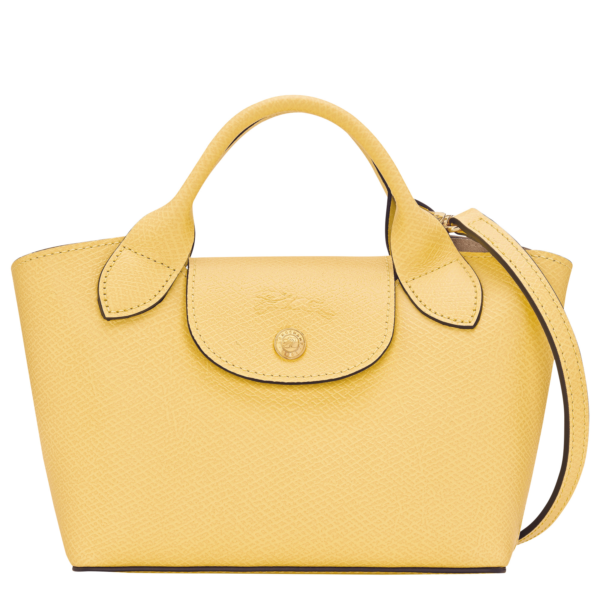 Épure Tote bag Yellow Chick - Leather - 1
