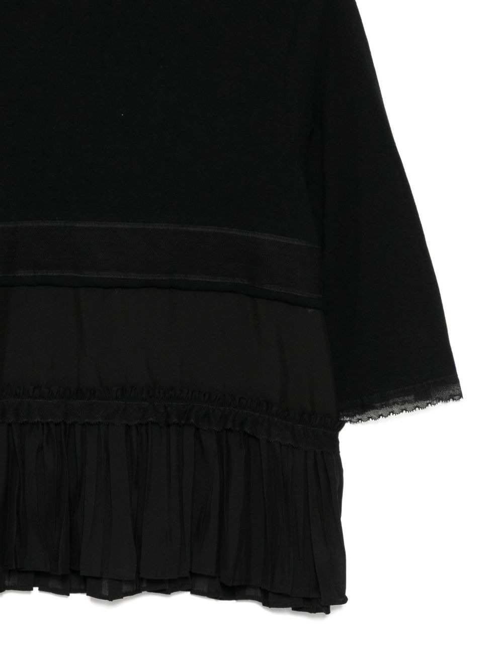 pleated cotton blouse - 3