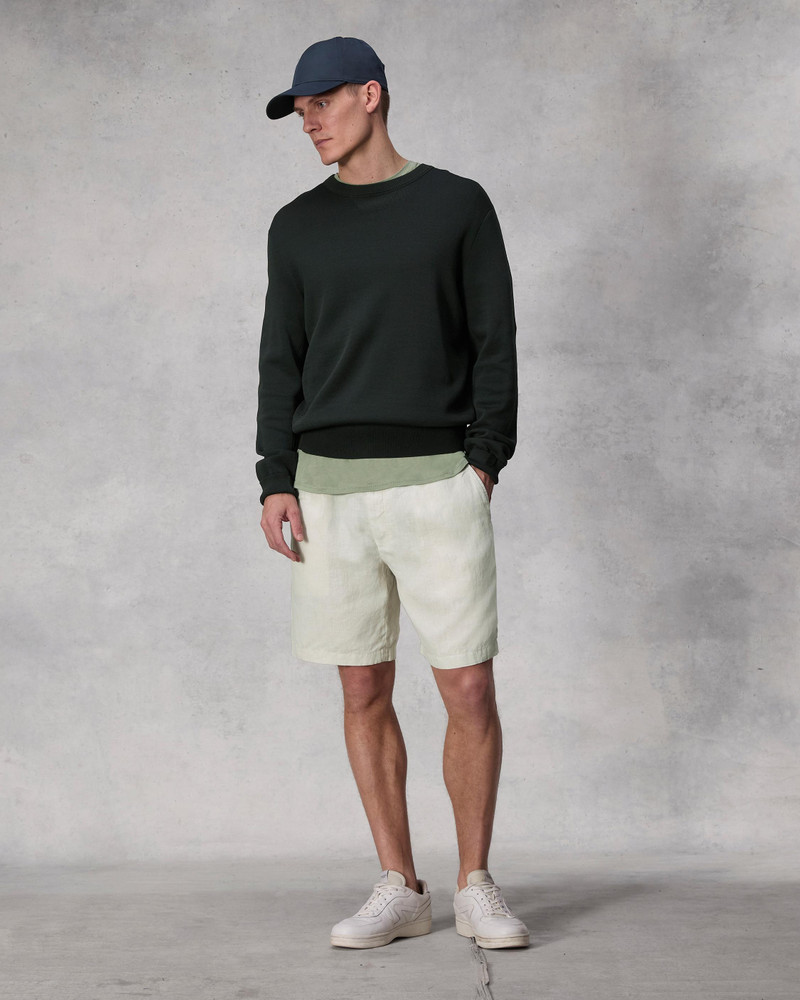 rag & bone Elliot Pleated Linen Short outlook