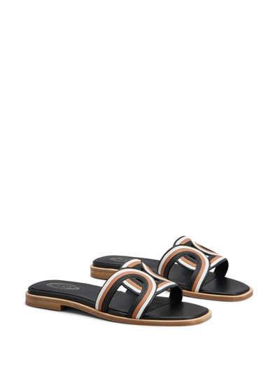 Tod's Kate leather slides outlook