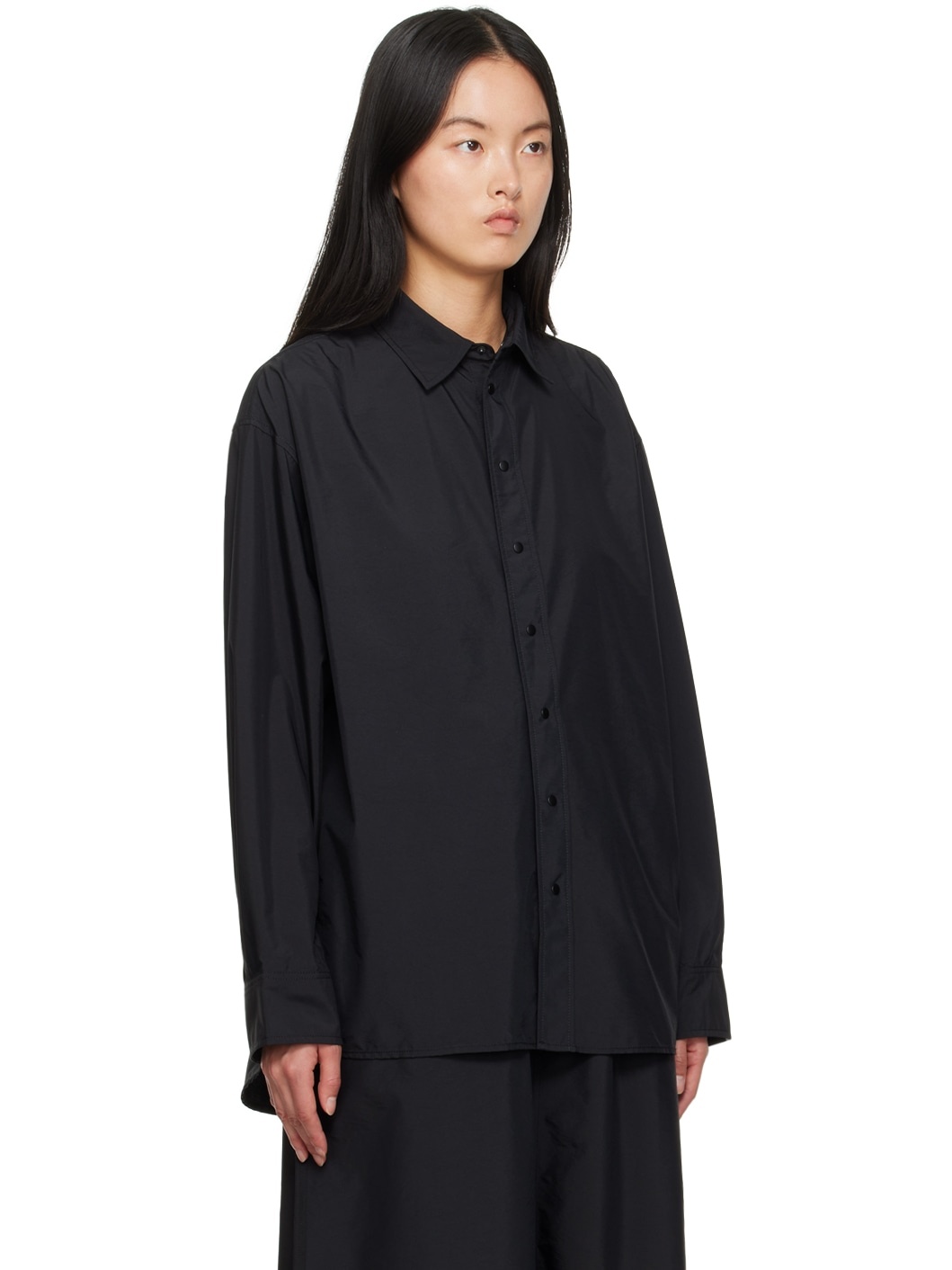Black Oversized Shirt - 2