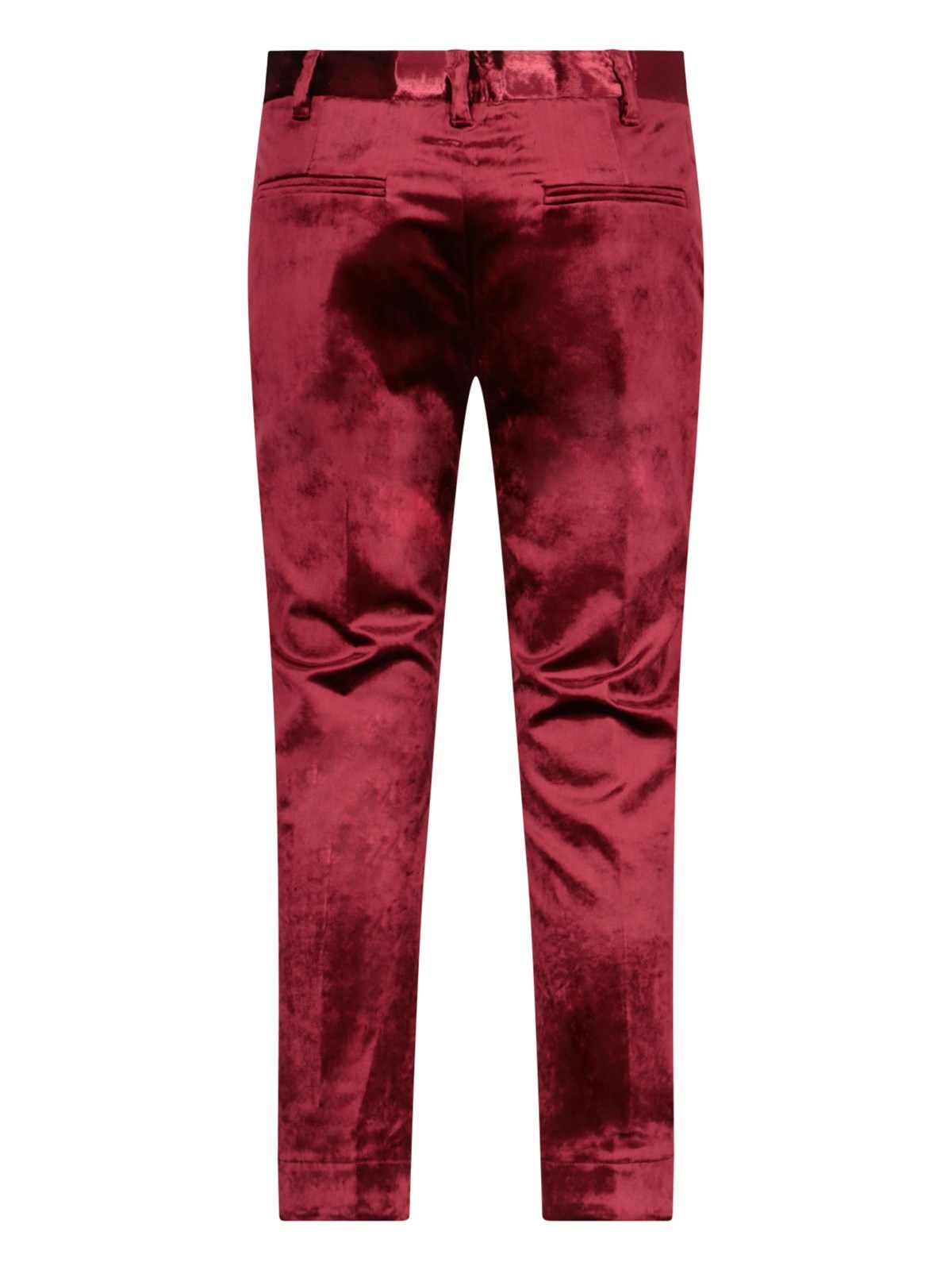 VELVET TAILORED TROUSERS - 3