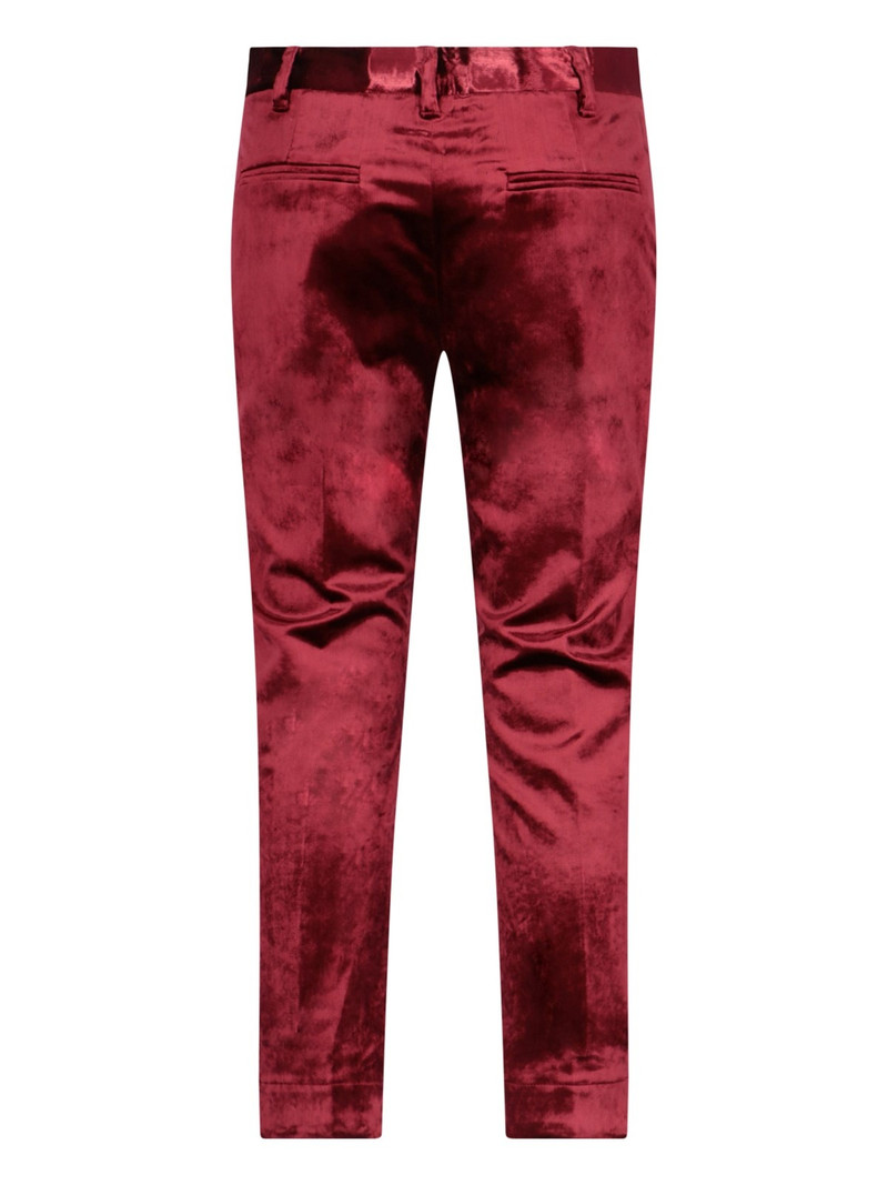 Ann Demeulemeester VELVET TAILORED TROUSERS outlook