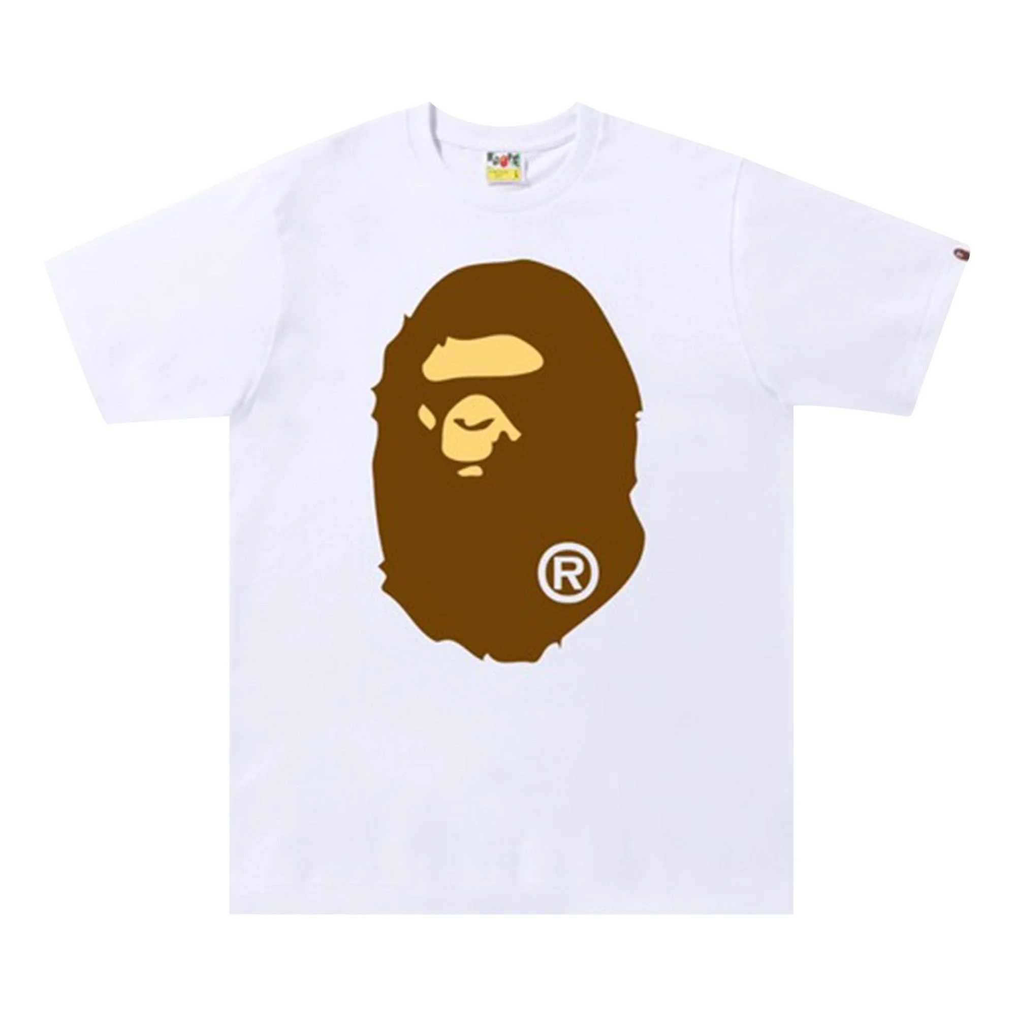 BAPE Big Ape Head Tee 'White' - 1