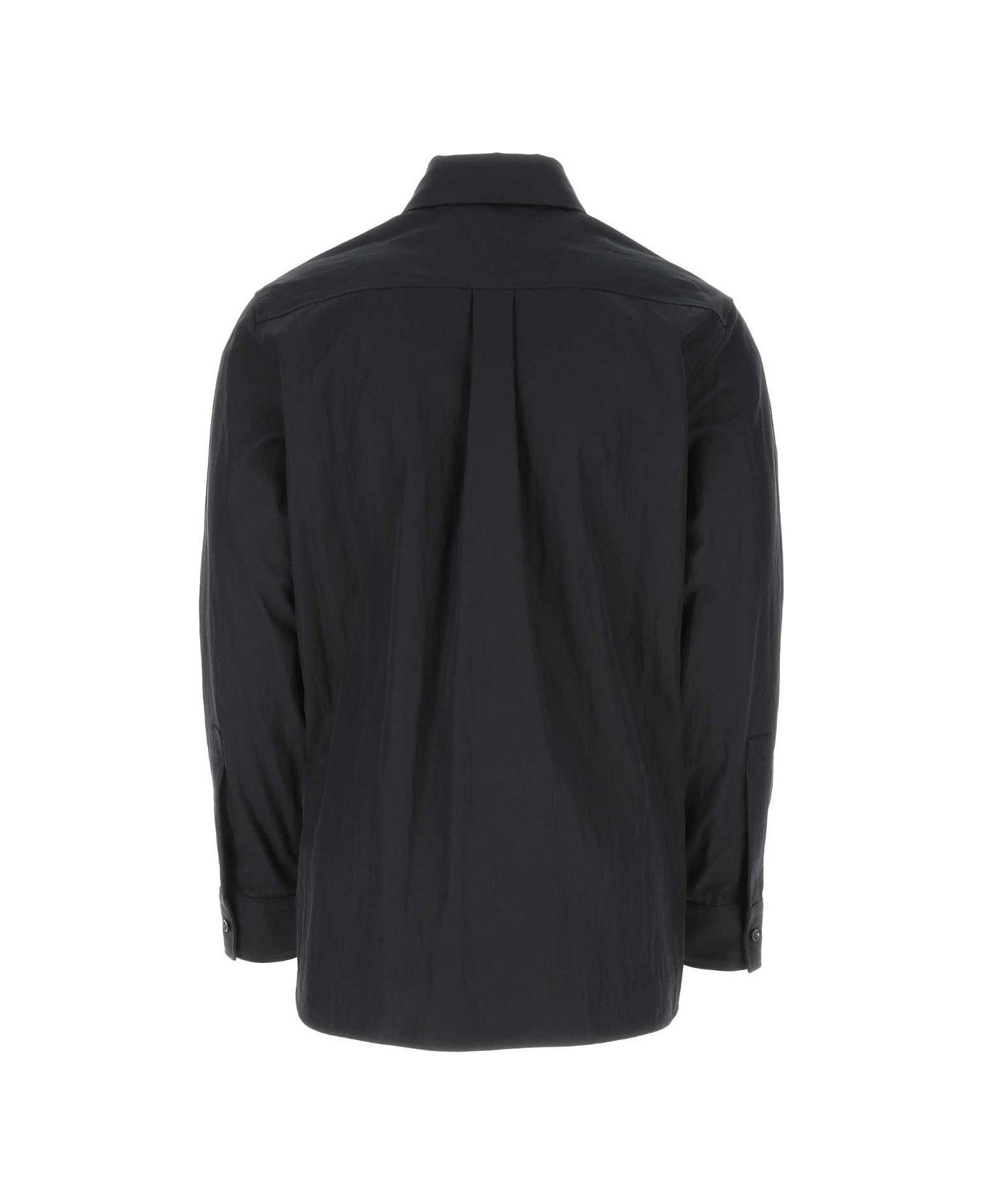 Long Sleeved Buttoned Shirt - 2