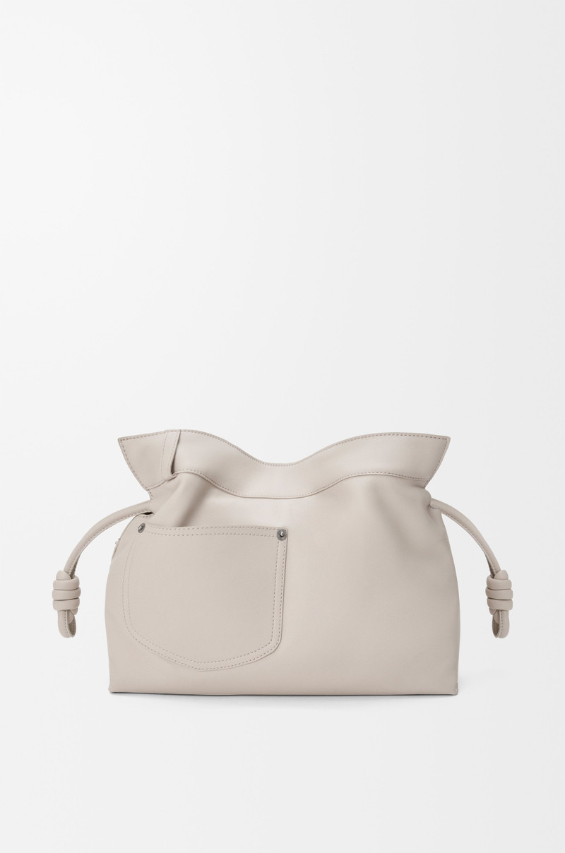 Panta medium Flamenco clutch in shiny calfskin 6