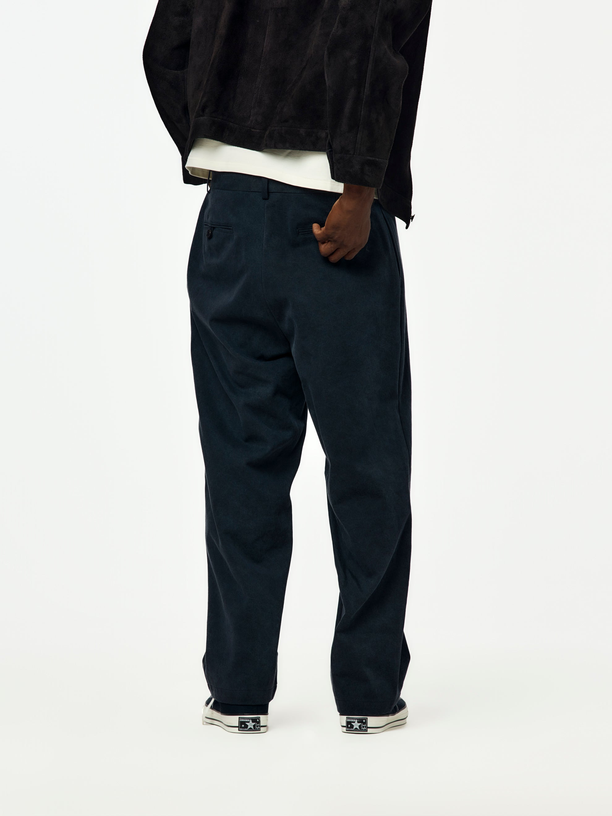 TYPE.3 CHINO TROUSERS (NAVY) - 3
