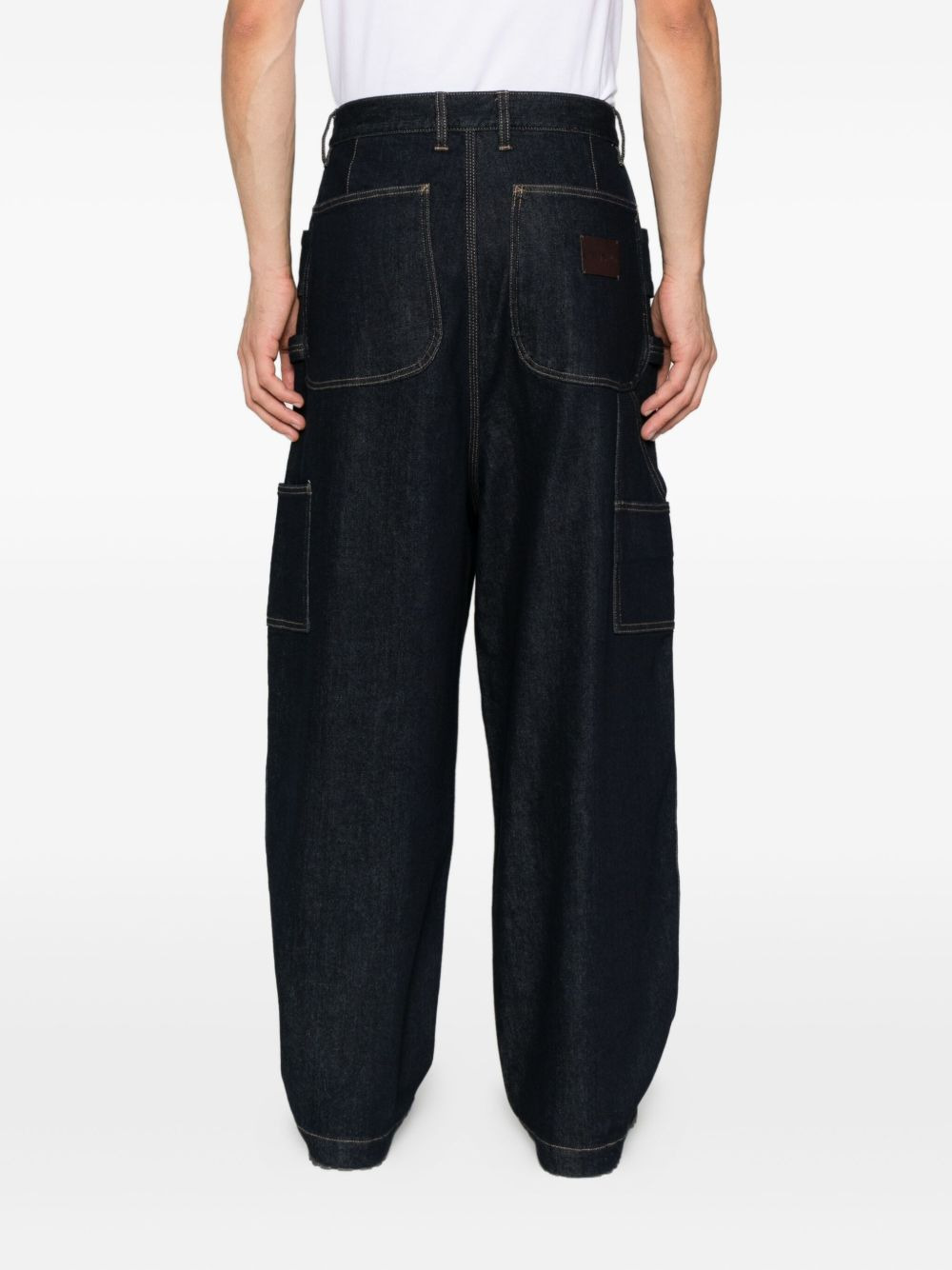 パンツ 2000s Emporio Armani baggy wide denim Emporio Armani × Hysteric Glamour × If Six Was Nine