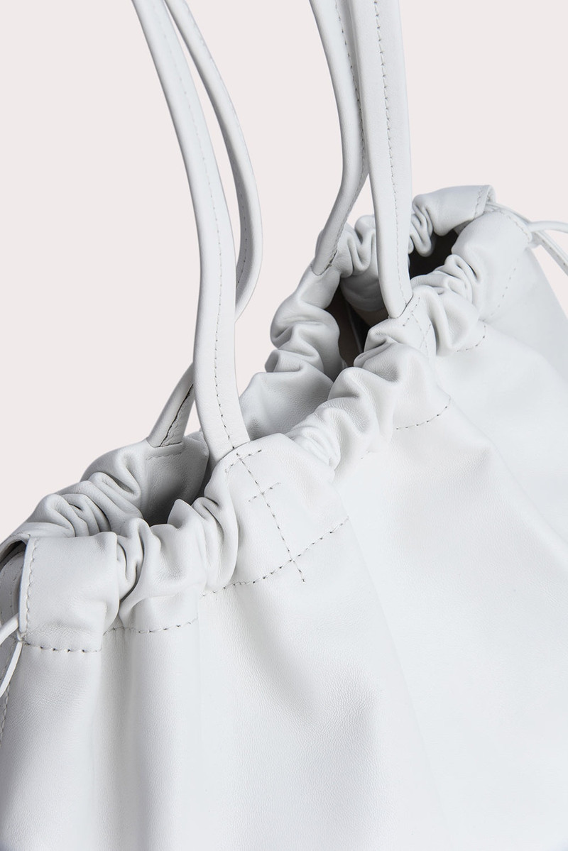 Oslo White Nappa Leather 4