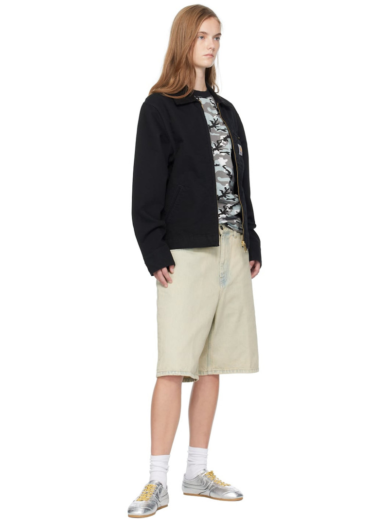 Carhartt WIP Beige Brandon Denim Shorts outlook