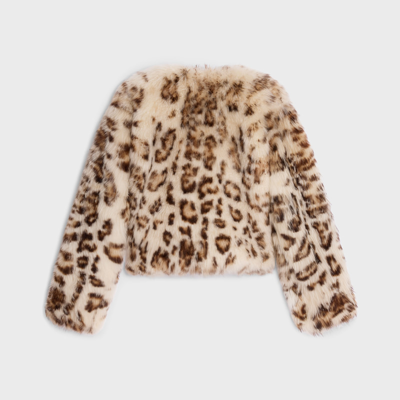 CELINE pure collar jacket in goat cashmere outlook