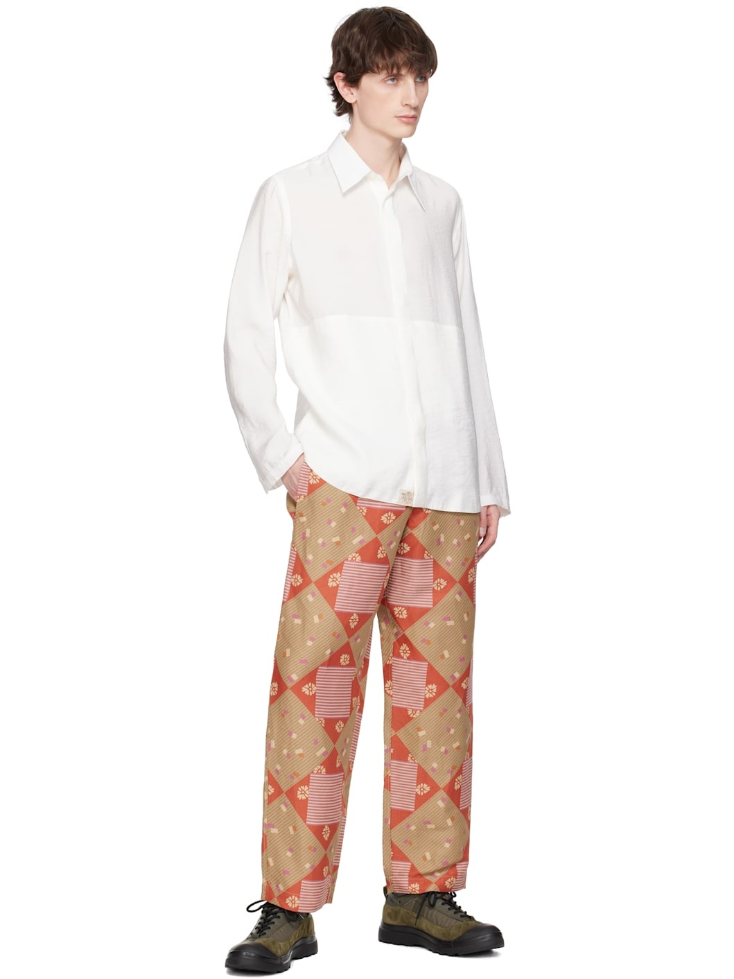 Multicolor Print Collector Trousers - 4