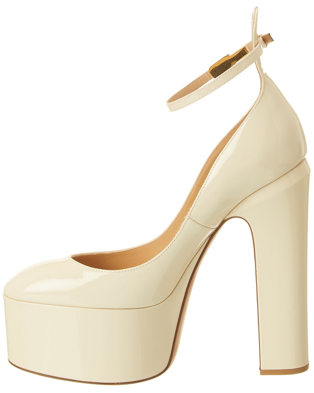 Valentino Tan-Go 155 Patent Platform Pump - 2