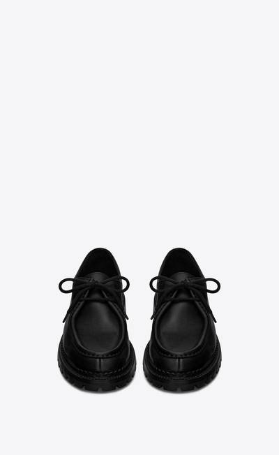 SAINT LAURENT malo derbies in smooth leather outlook