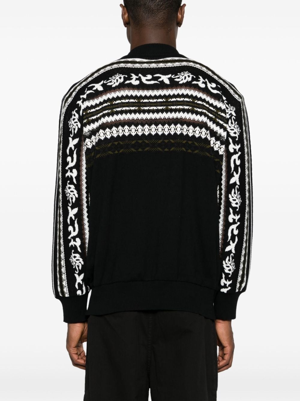fair-isle intarsia-knit jumper - 4
