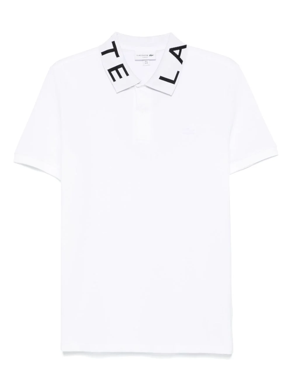 jacquard-logo polo shirt - 1