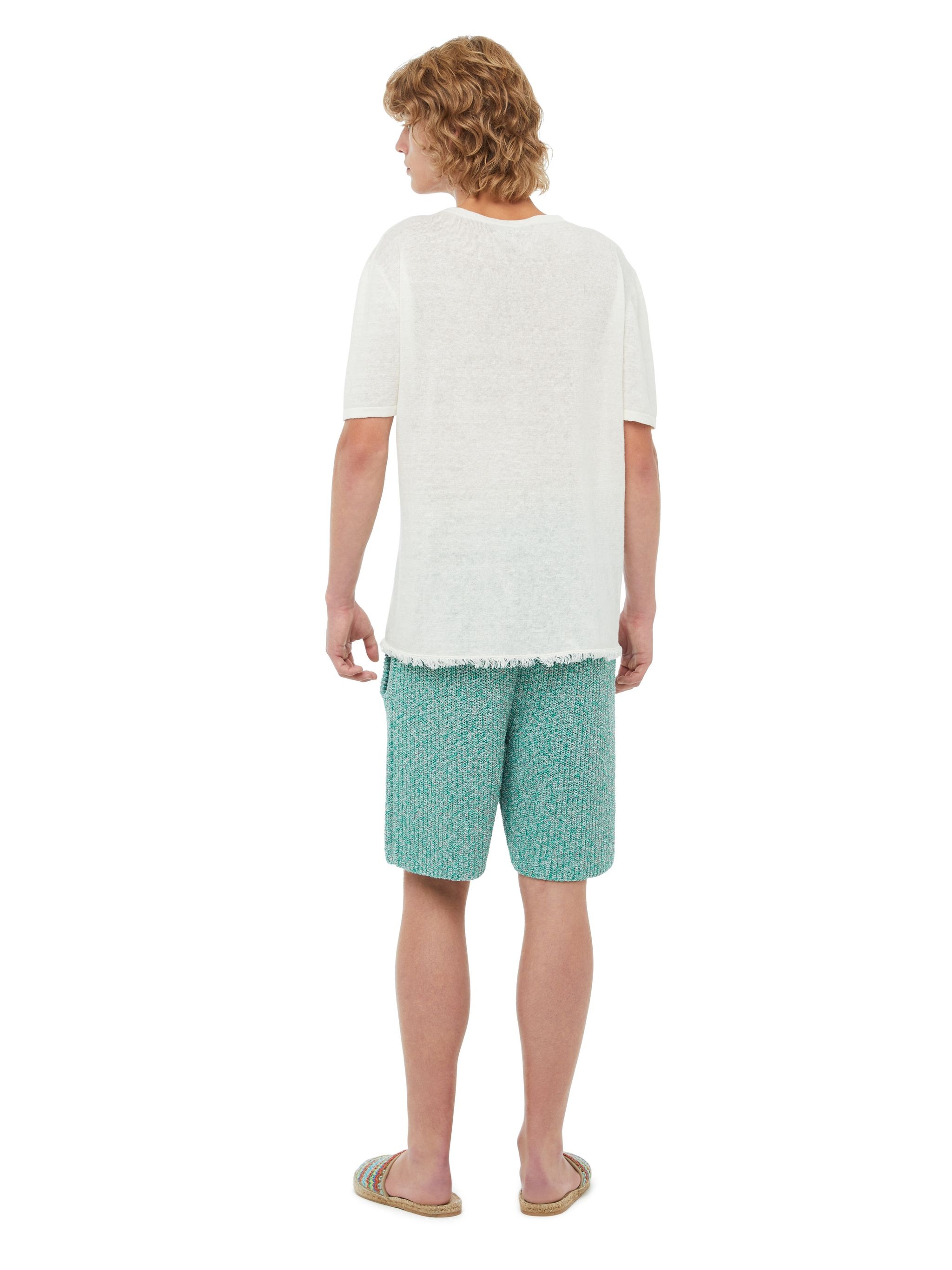 Linen Knit T-Shirt - 6