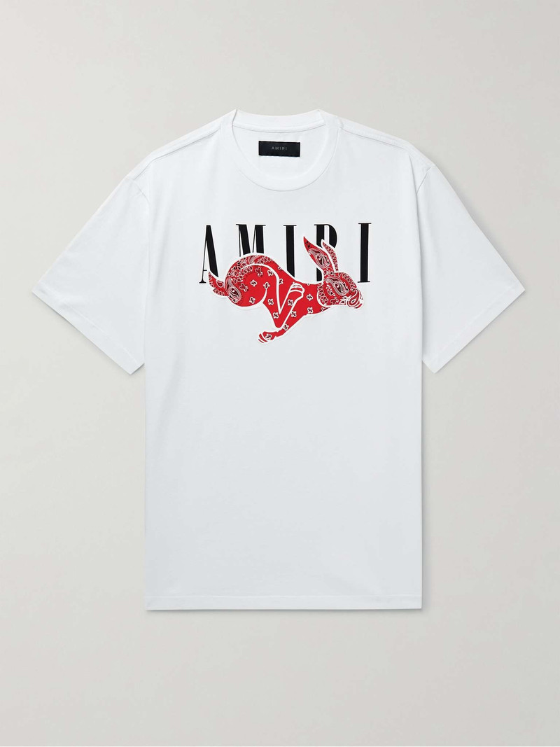 Logo-Print Cotton-Jersey T-Shirt 1