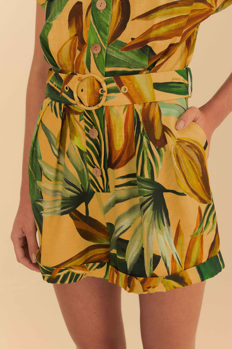 Yellow Bananart Romper 5