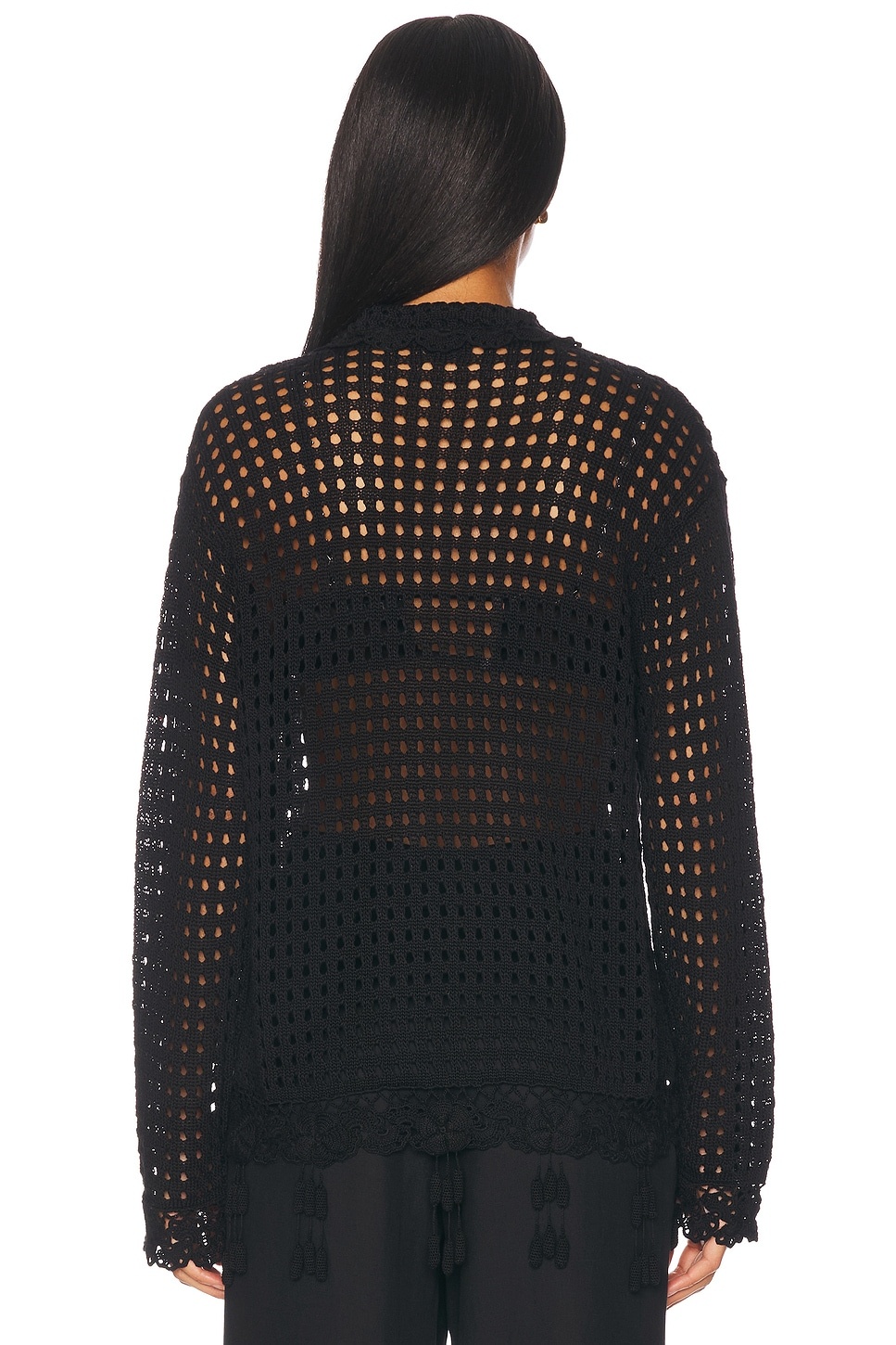 Blossom Crochet Shirt - 4