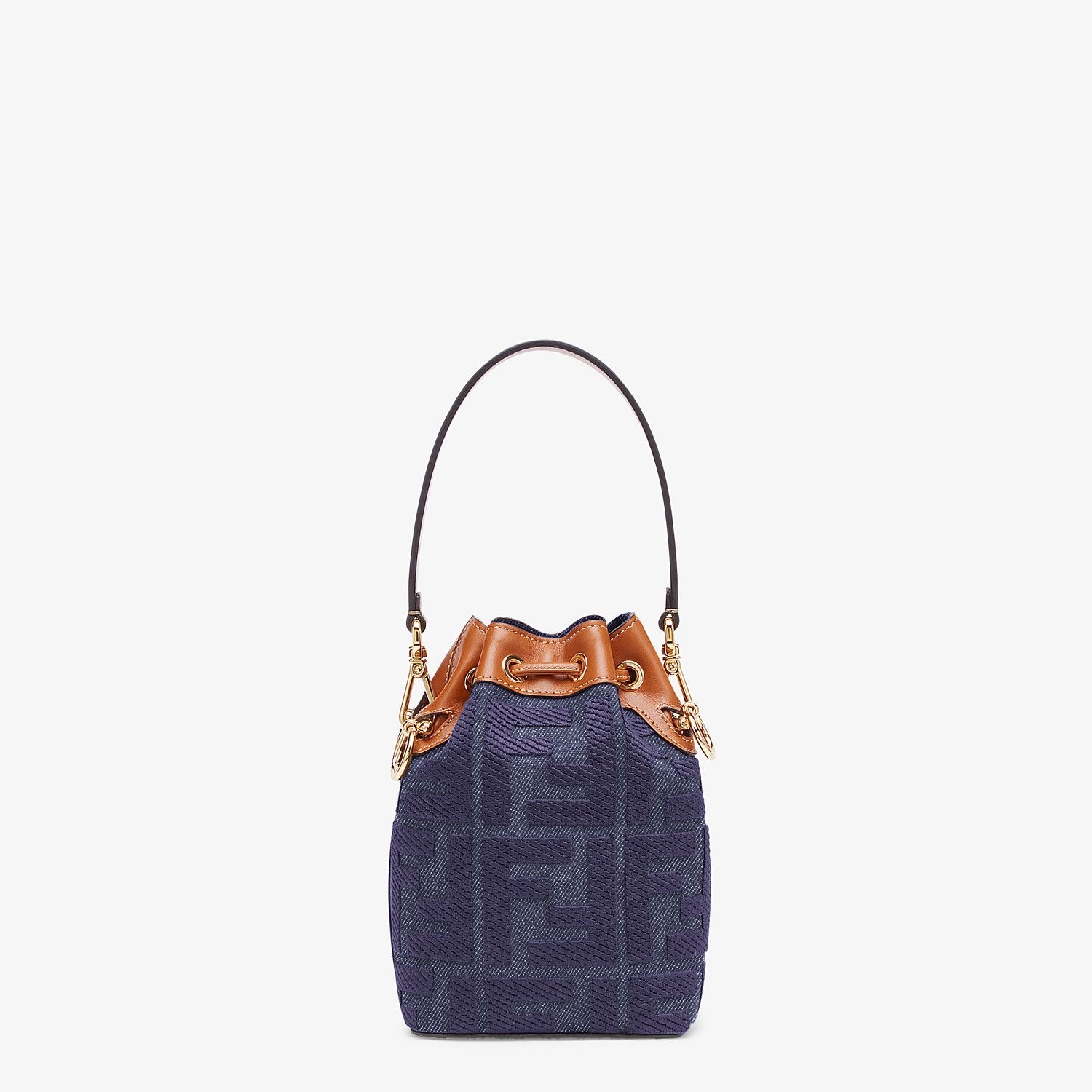 Blue denim mini bag - 4