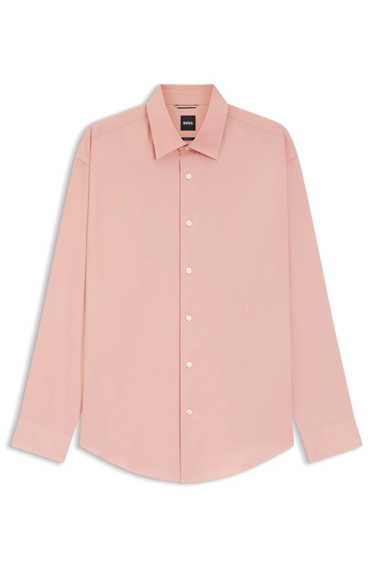RELAXED-FIT SHIRT IN COTTON POPLIN - 1