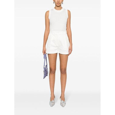 Sportmax White shorts with pleats outlook