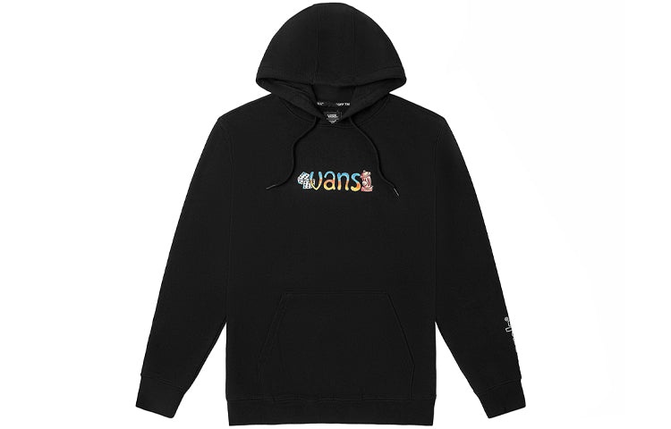 Vans x Crayola Fleece Pullover Hoodie 'Black' VN0A7SFMYUY - 1