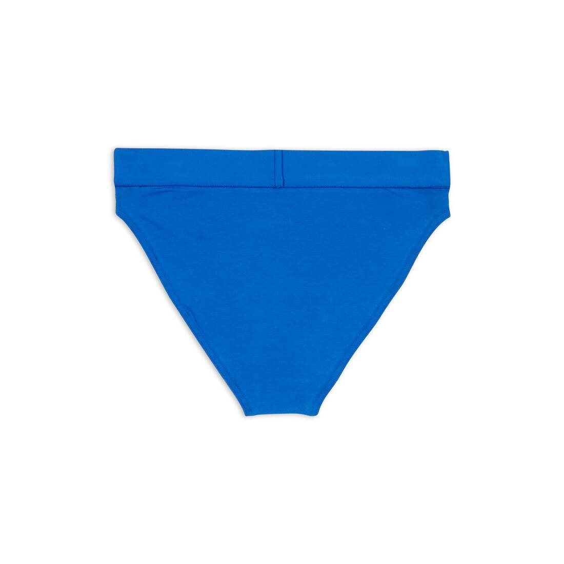 Women's Patch Brief in Blue - 2