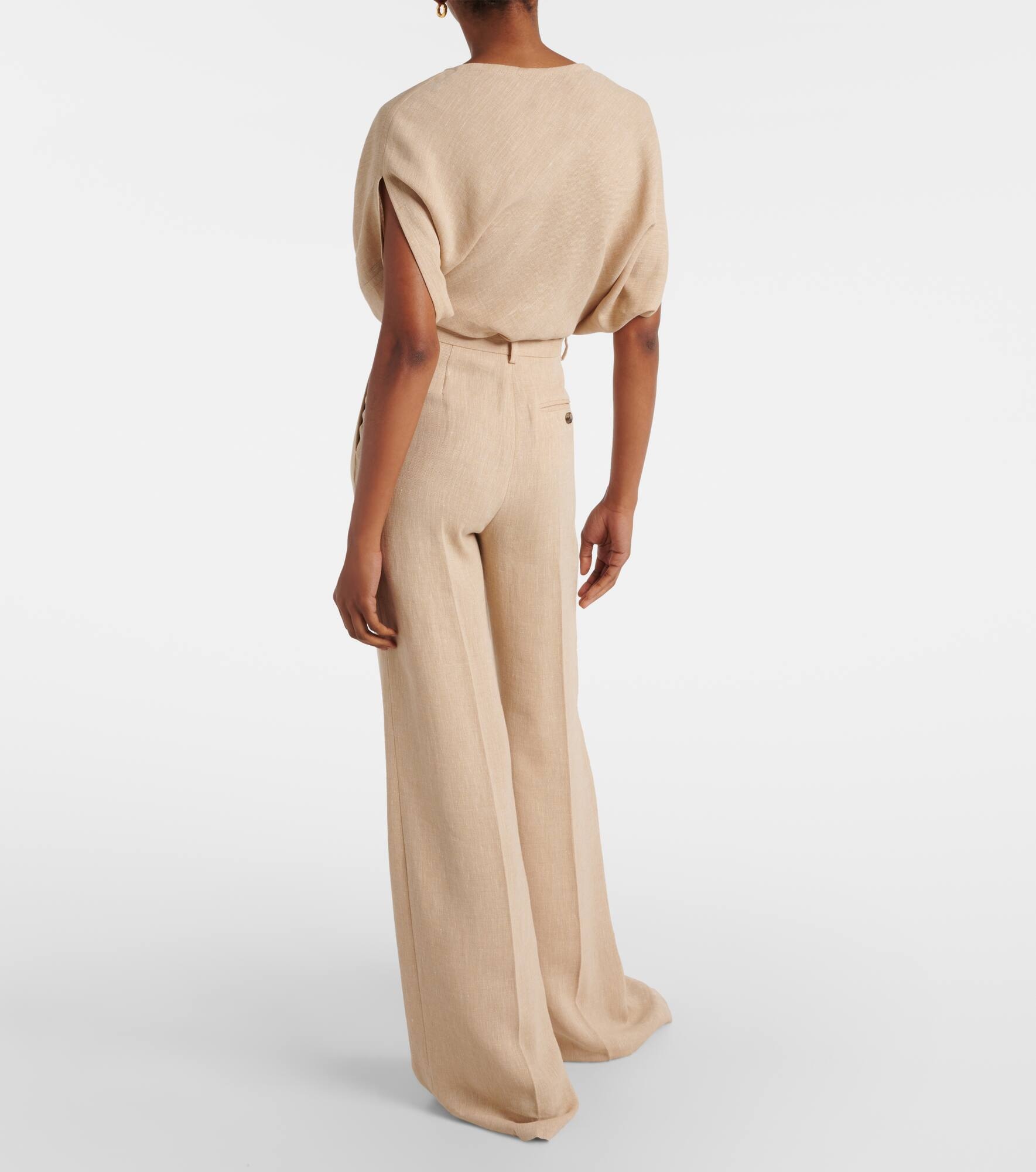 Emmit linen flared pants - 3