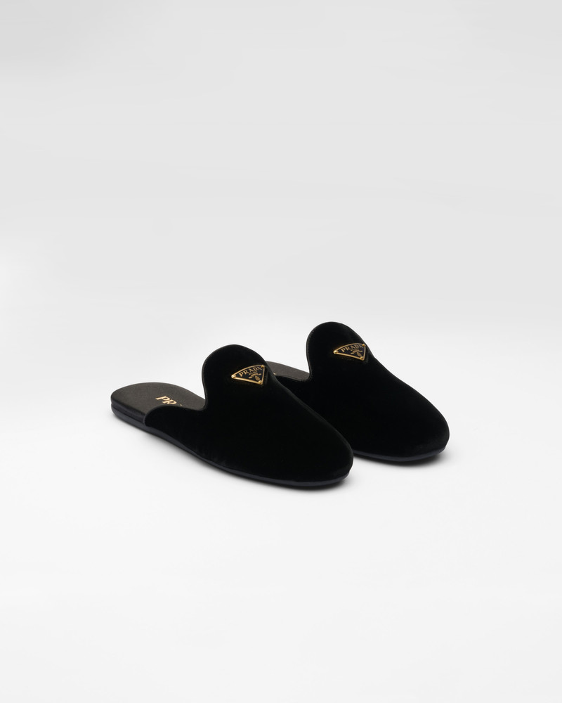 Velvet slippers 1