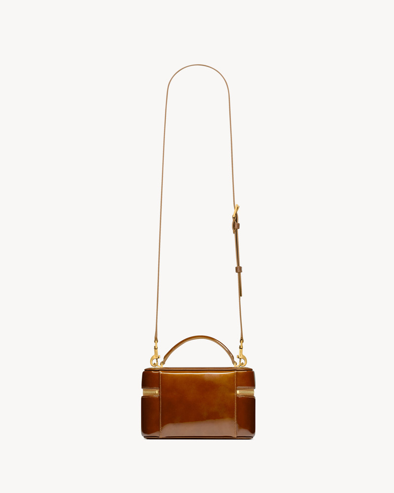 SAINT LAURENT GABY VANITY BAG IN PATENT LEATHER outlook