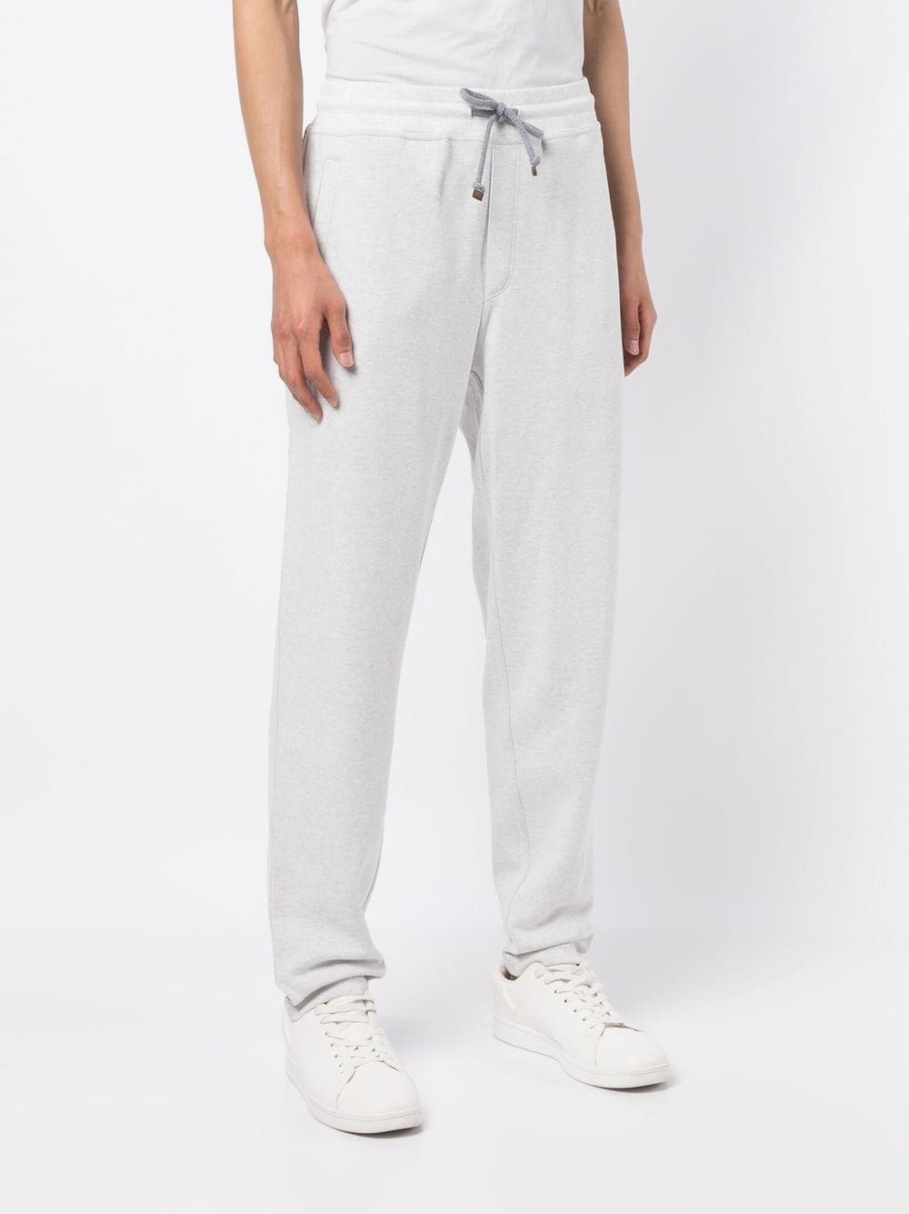 drawstring-waist track pants - 3