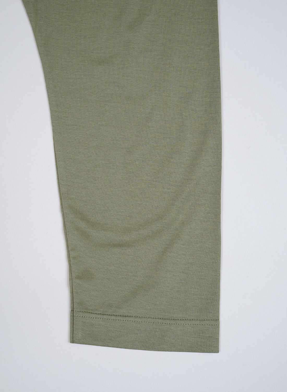Nigel Cabourn x Sunspel Long Sleeve Pocket T-Shirt in Army Green - 7