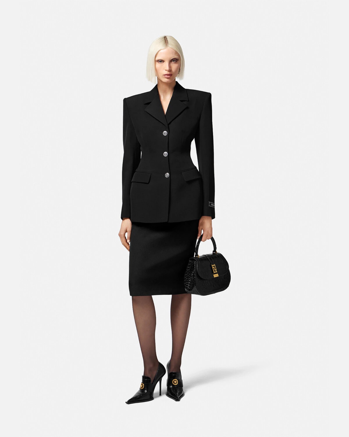 Grain de Poudre Pencil Midi Skirt - 2