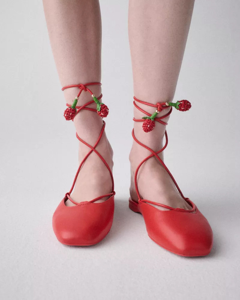 kate spade Eloise Ankle Wrap Mule Flat outlook