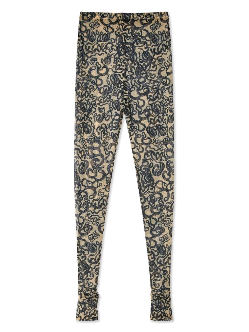 snake-tattoo leggings - 2