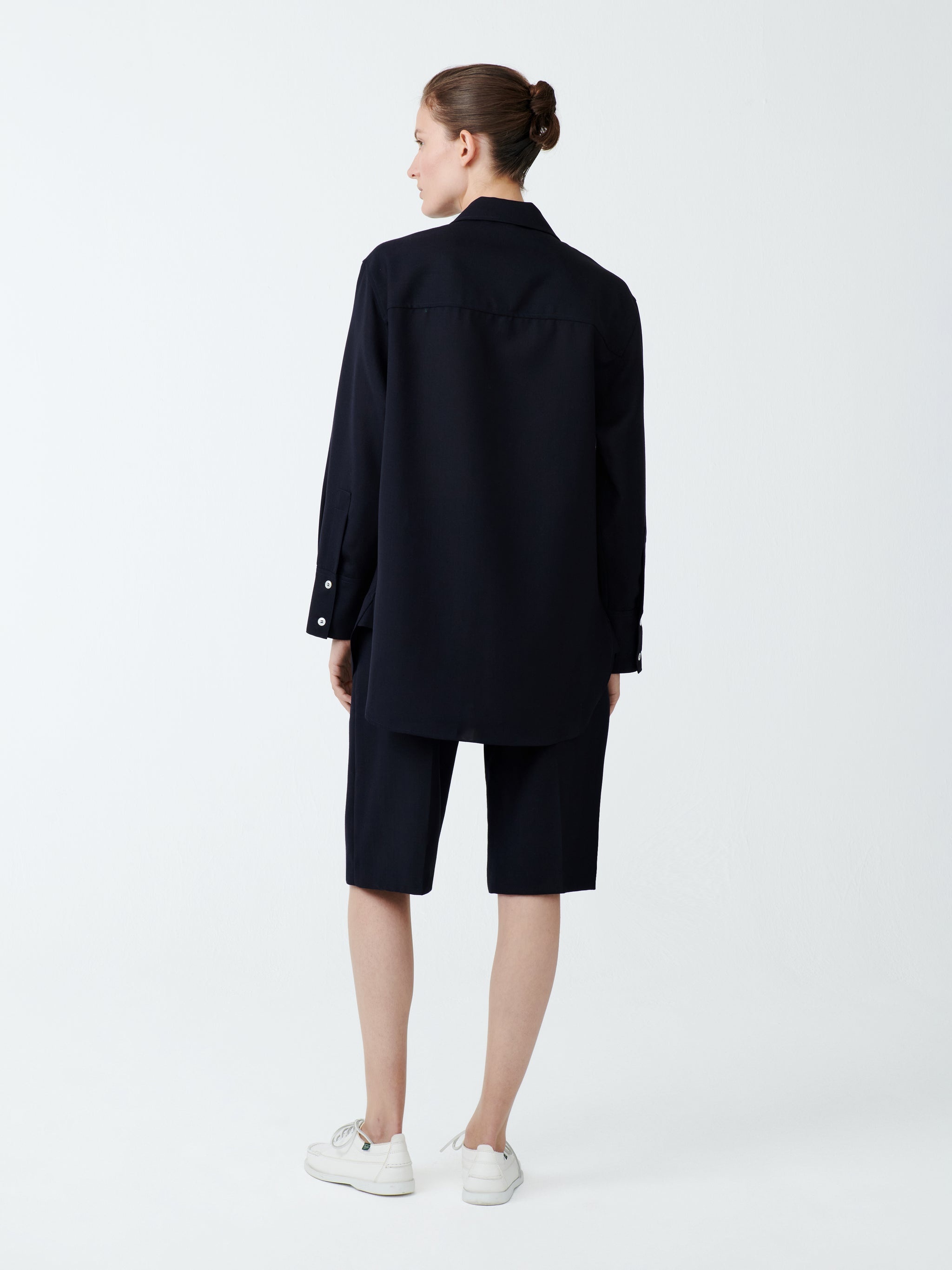 Wilton Tropical Wool Shirt - 4