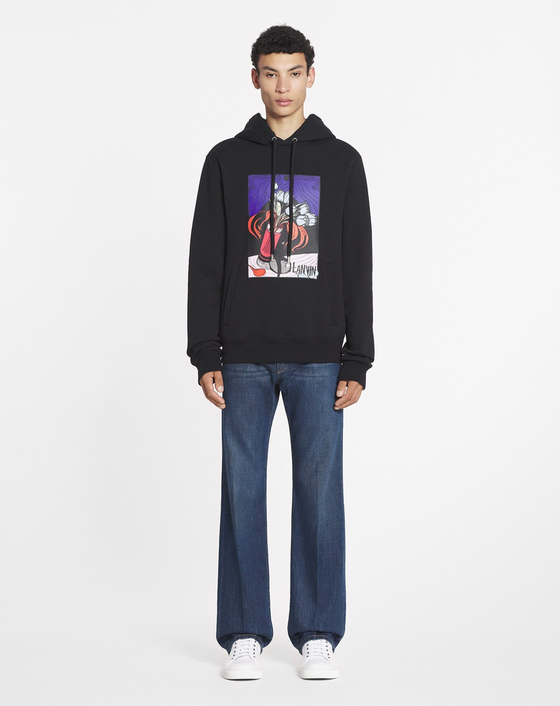Lanvin PRINTED HOODIE outlook