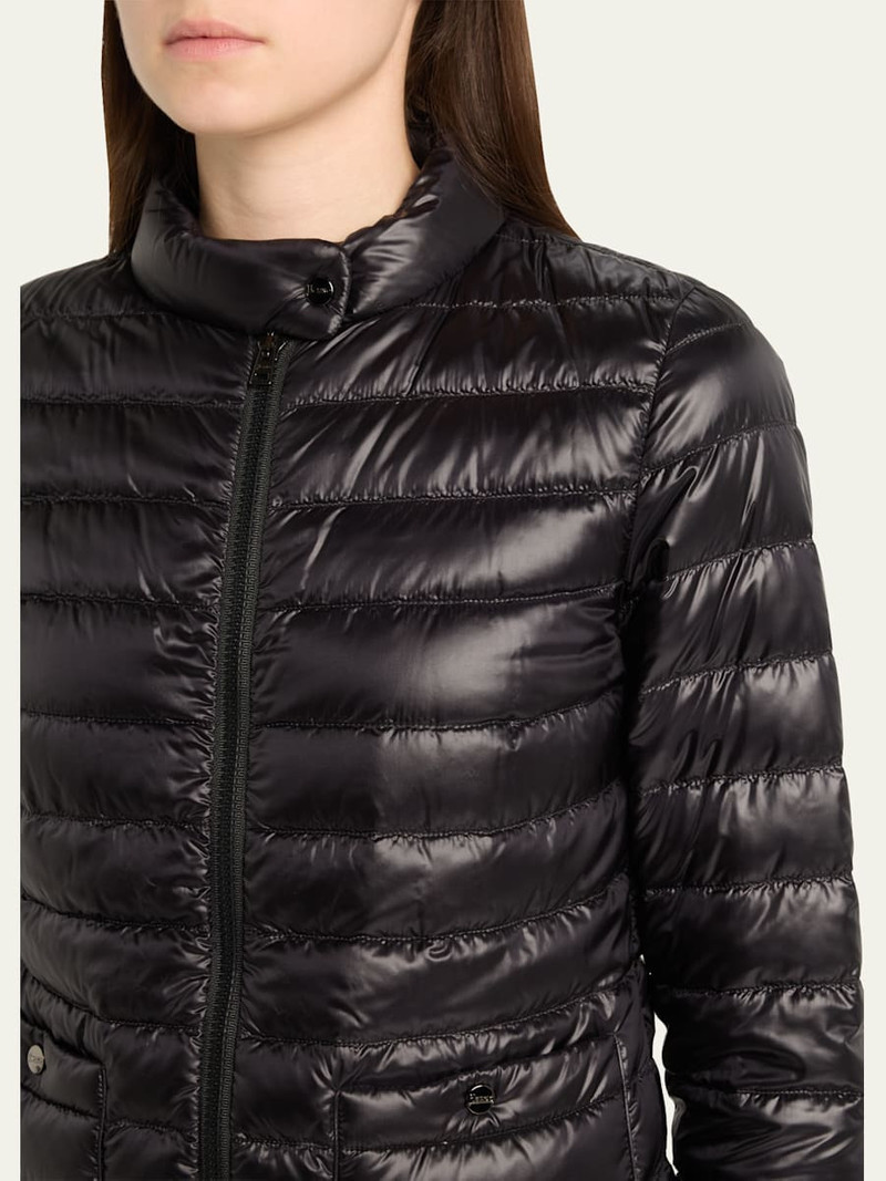 Herno Shiny Nylon Short Down Jacket outlook