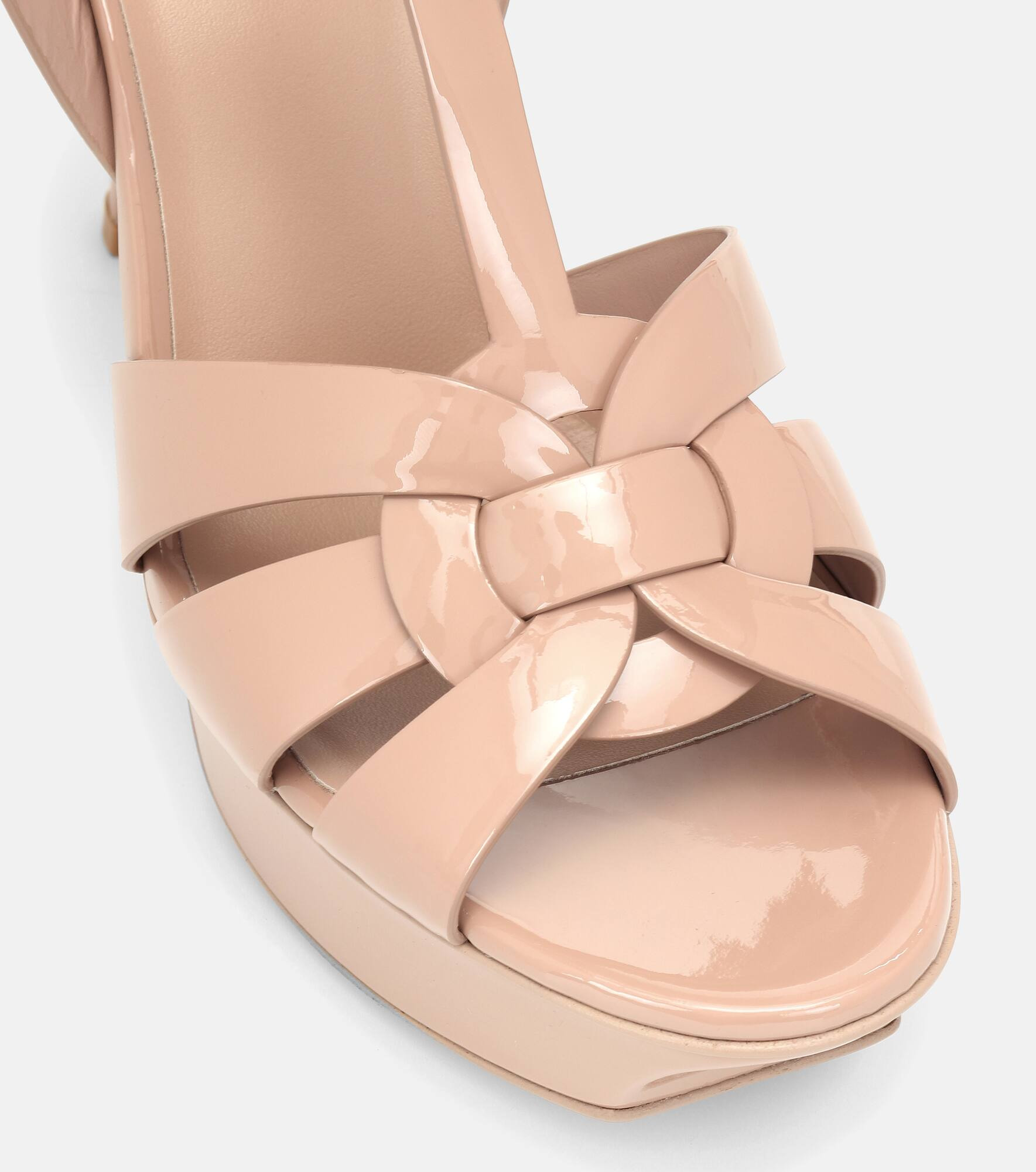 Tribute 105 patent leather platform sandals - 6