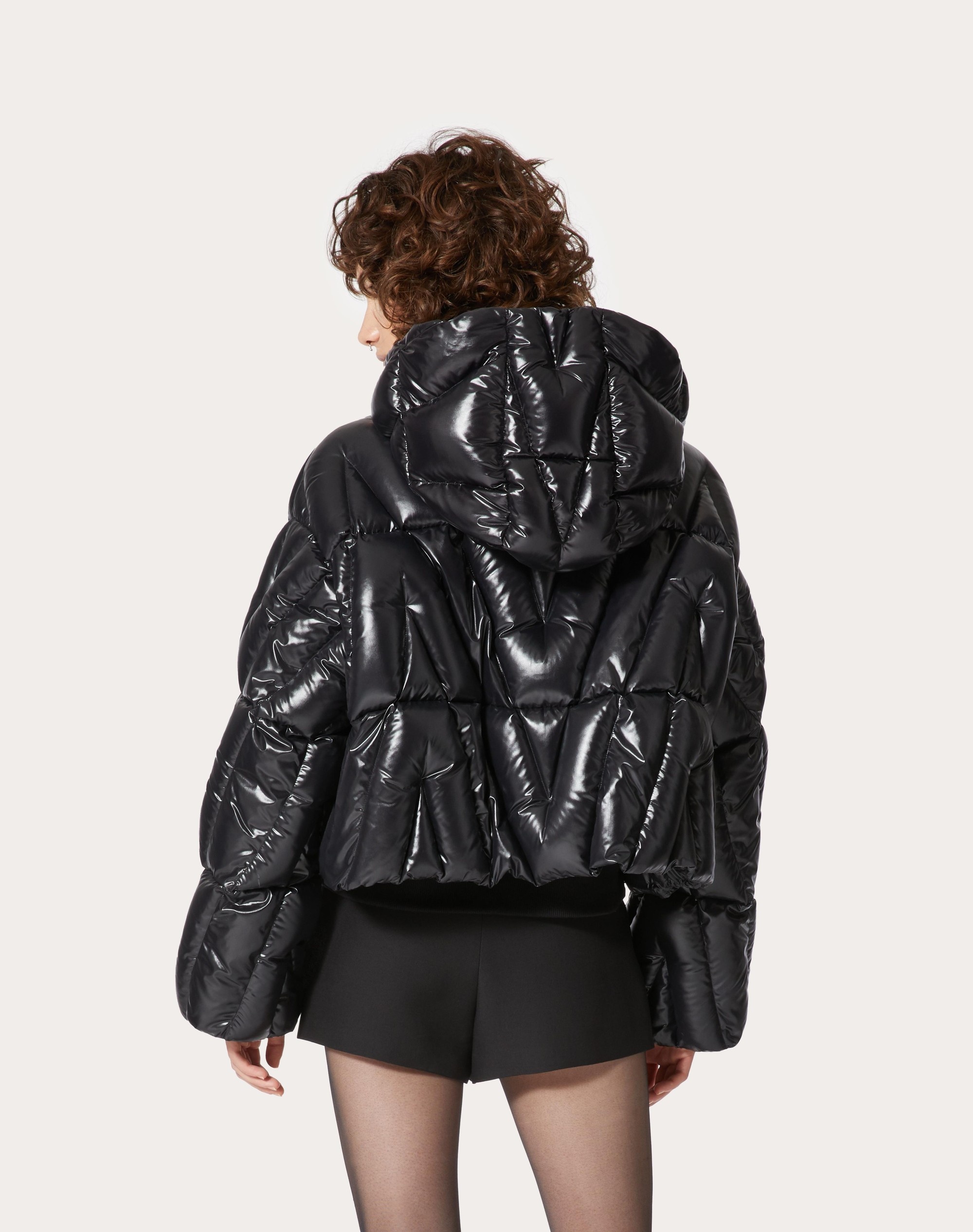 NYLON LAKKE' DOWN JACKET - 4